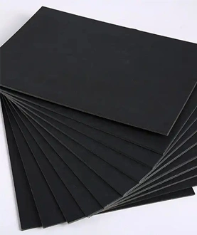 Black cardboard