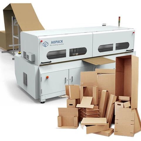 Computerized box making machine