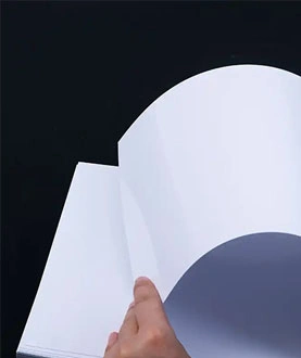 Hang tag coated paper