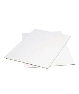 White cardboard