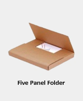 five panel folder