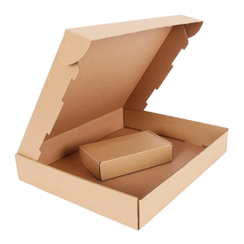 postal cardboard box