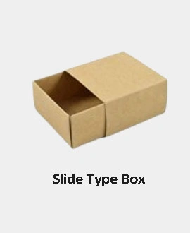 Slide type box