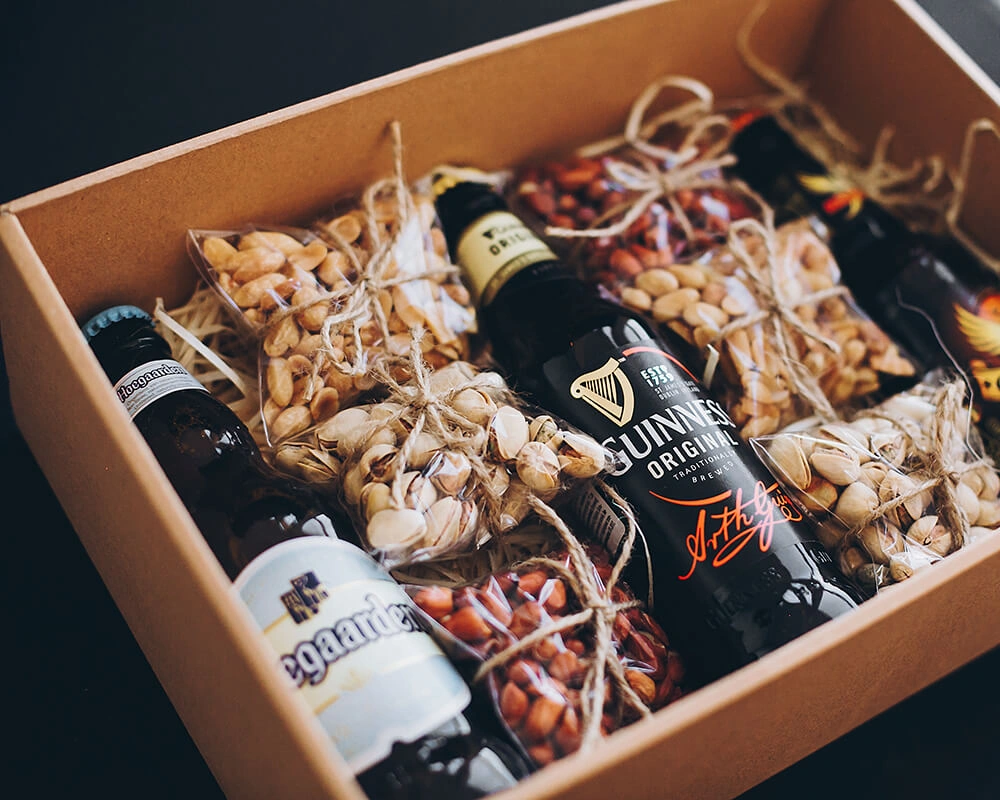 stylish birthday gift box