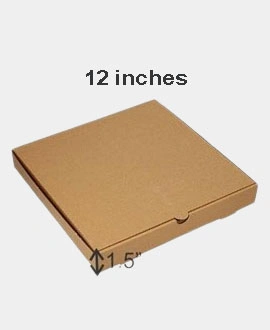12 inches pizza box