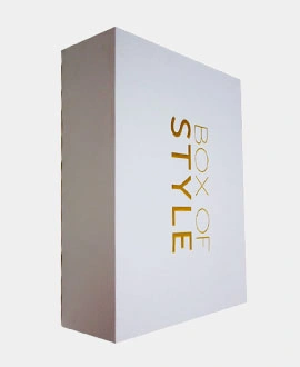 Clothes box spot color printing