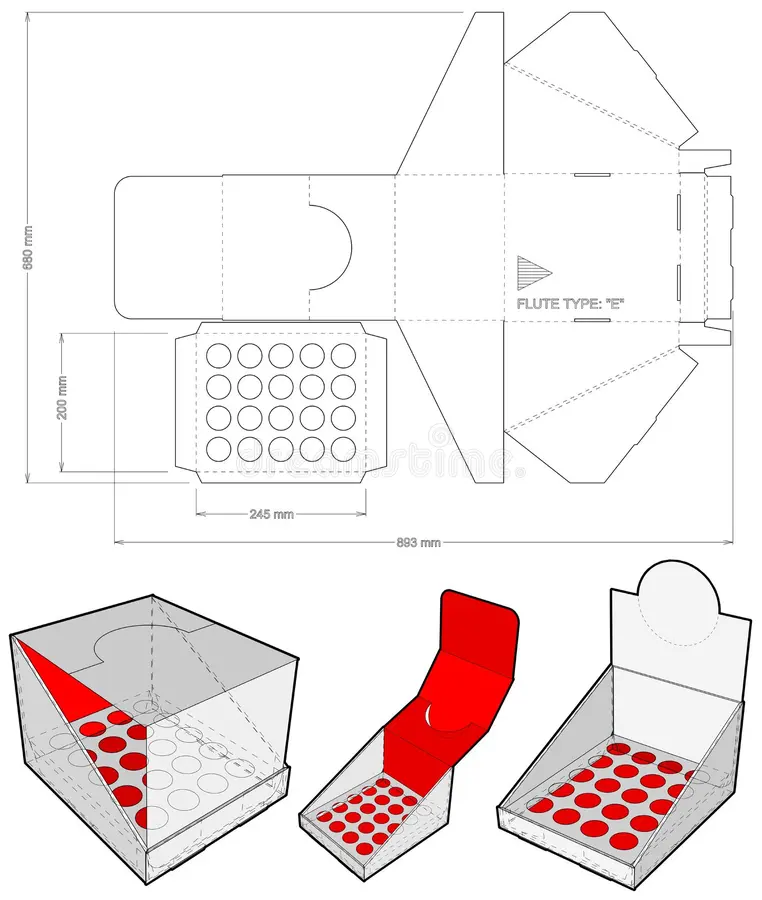 Display Box Template