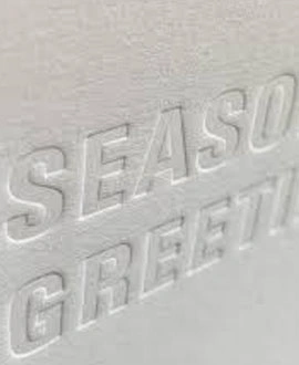 Embossing debossing