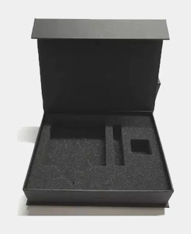 Flip cover cosmetic box
