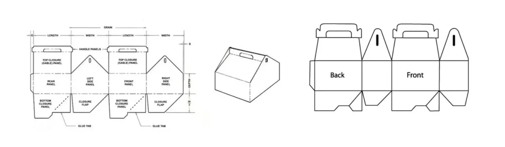 Gable box structure