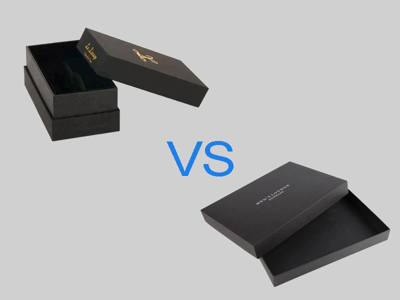 Right Telescoping Box 2-Piece vs. 3-Piece