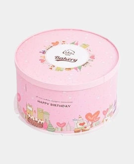 Round Cake Box