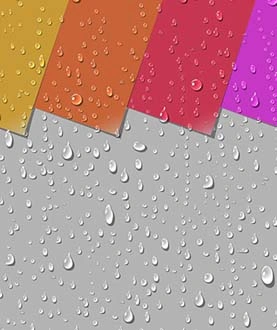 Waterproof coated paper