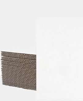 White cardboard