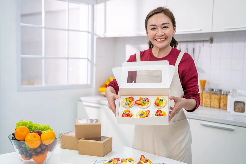 bakery boxes with window wholesale