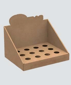 brown kraft display box cardboard