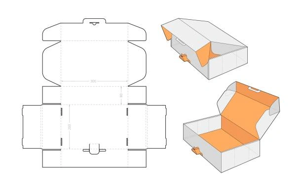 folding box template
