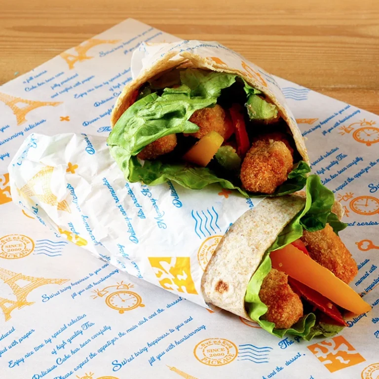 food coated paper