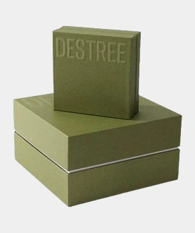kraft box embossing debossing
