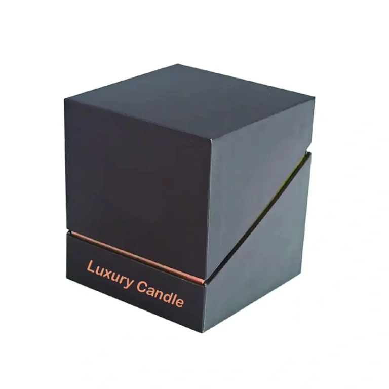 two piece candle box