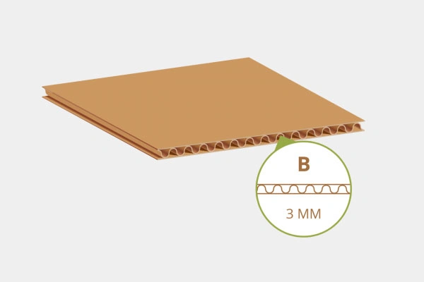 b flute carton board