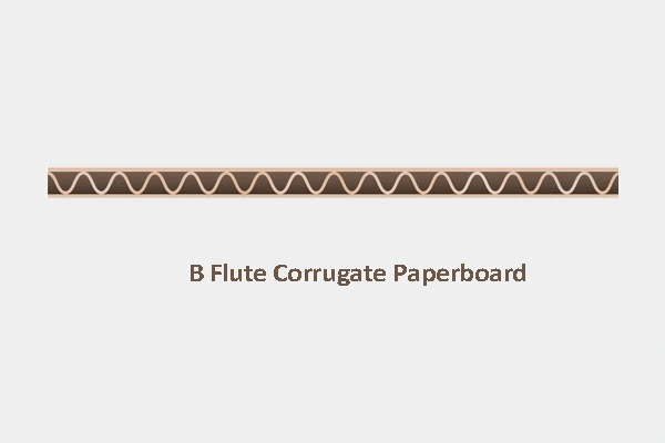 b flute corrugated board