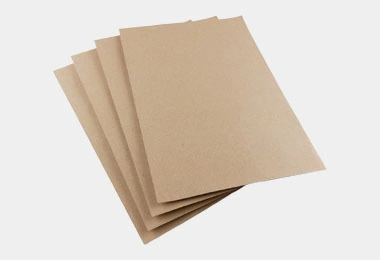 brown kraft paperboard