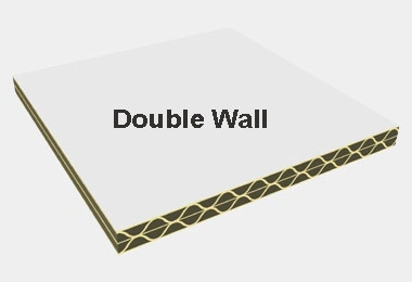 double layer paperboard