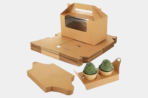 kraft cookie boxes with window