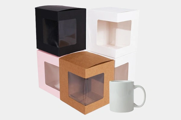 mug boxes with window