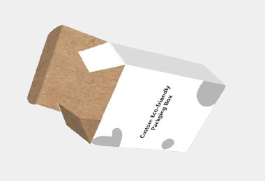 reverse tuck end box outside printing