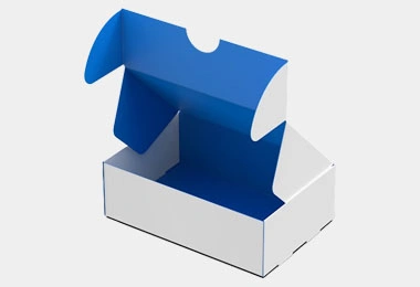 roll end front tuck box inside printing
