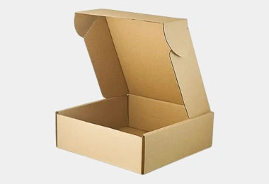 roll end front tuck box no printing