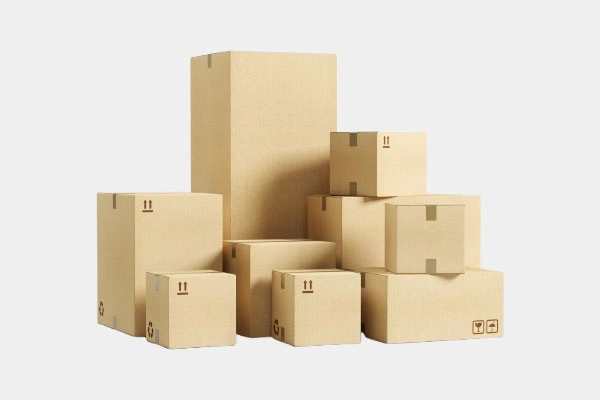shipping boxes