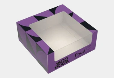 single sided print cake box