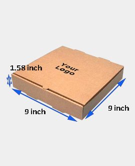 8 inches pizza box