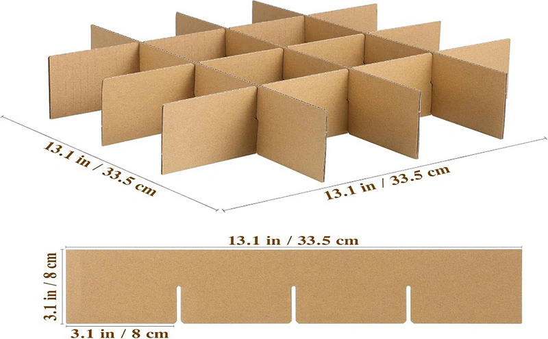 cardboard box divider inserts