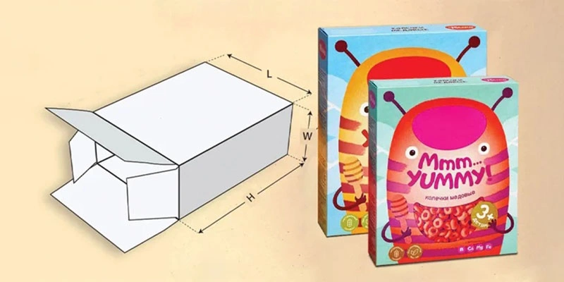 cereal box dimensions