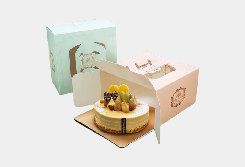 custom cake boxes with logo