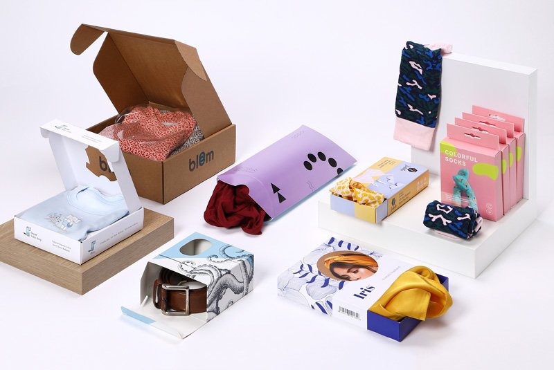 custom clothing packaging boxes