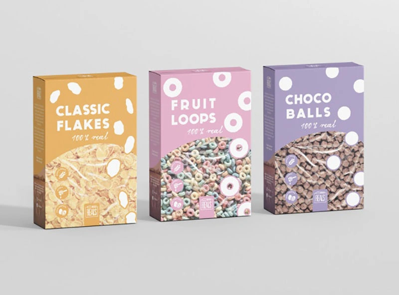 most creative cereal box designs