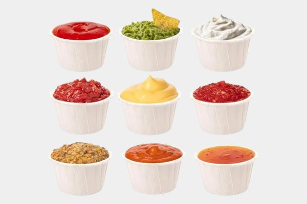 1 oz paper condiment cups