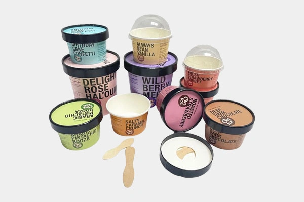 3 oz ice cream cups with lids