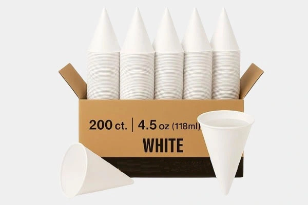 4.5 oz paper cone cups