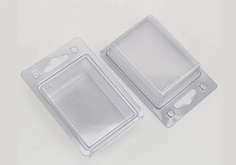 clear hinged custom clamshell packaging