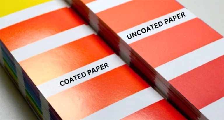 coated vs uncoated paper