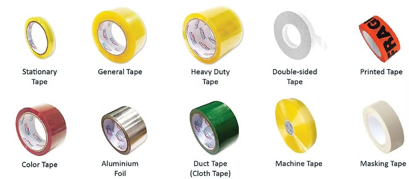 packaging tape types