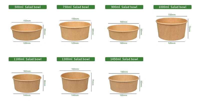 salad bowl sizes