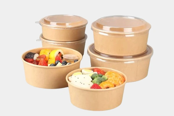 24 oz salad bowl container