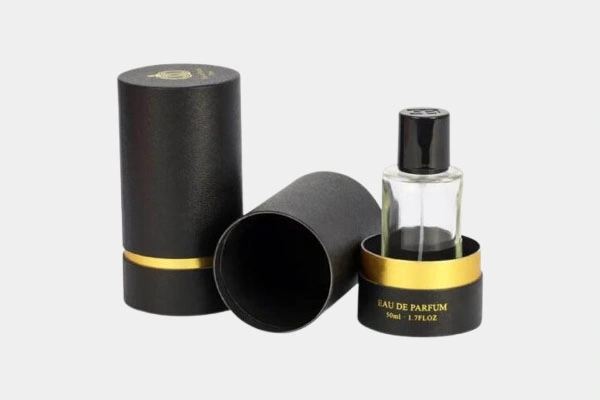 cylinder perfume bottle box